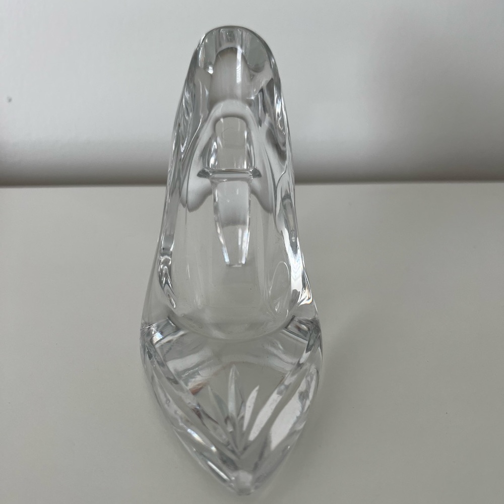 Marquis by Waterford Cut Glass High Heel Shoe Figurine